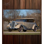 Металлическая табличка Ford Model 48 Deluxe Phaeton